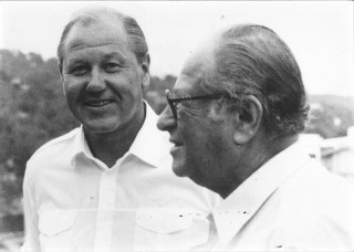 Karl Blecha und Bruno Kreisky