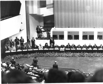 Unterzeichnung der KSZE-Schlussakte in Helsinki, 30.07.-01.08.1975